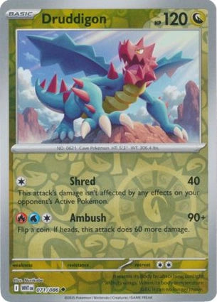 Druddigon (Reverse) (071/086)