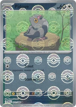 Pidove (Poke Ball Reverse) (071/086)
