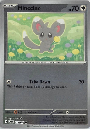 Minccino (Reverse) (072/086)