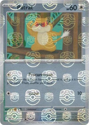 Patrat (Master Ball Reverse) (072/086)