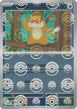 Patrat (Poke Ball Reverse) (072/086)