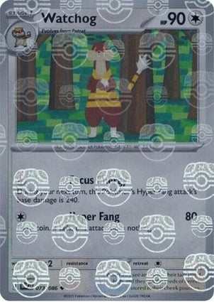 Watchog (Master Ball Reverse) (073/086)