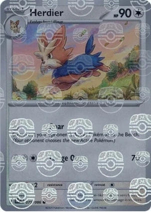 Herdier (Master Ball Reverse) (075/086)