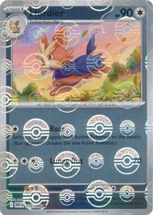 Herdier (Poke Ball Reverse) (075/086)