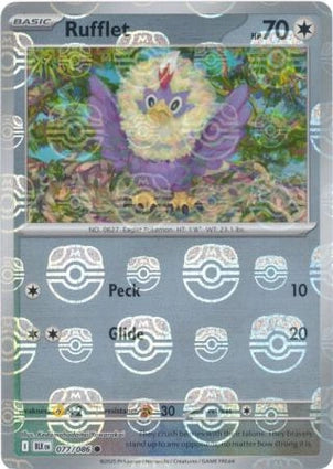 Rufflet (Master Ball Reverse) (077/086)