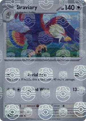 Braviary (Master Ball Reverse) (078/086)