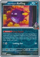 Team Rocket's Koffing (Reverse) (125/182)