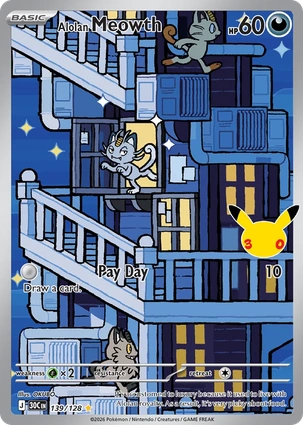 Alolan Meowth (139/128)