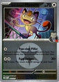 Team Rocket's Meowth (Energy Symbol Pattern) (161/217)