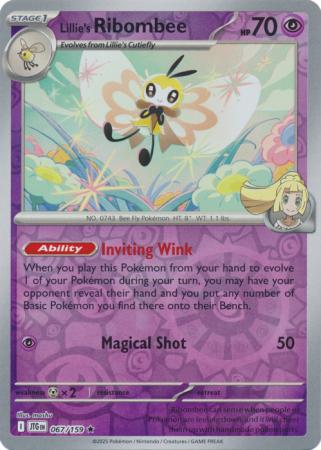 Lillie's Ribombee (Reverse) (067/159)