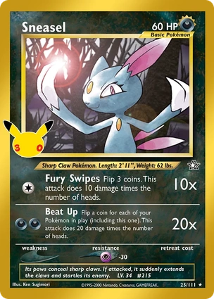 Sneasel (25/111)