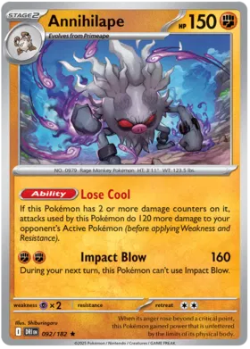 Annihilape (Holo) (092/182)