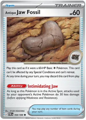 Antique Jaw Fossil (068/088)