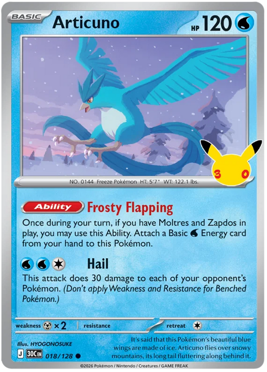 Articuno (018/128) (Holo)