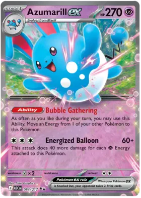 Azumarill ex (084/217)