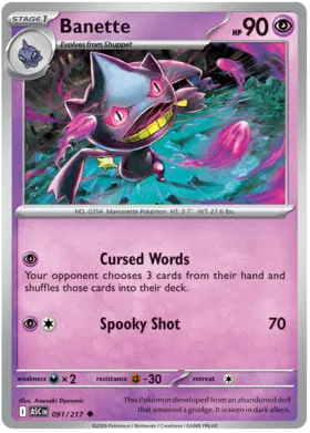 Banette (091/217)