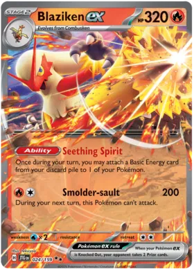 Blaziken ex (024/159)