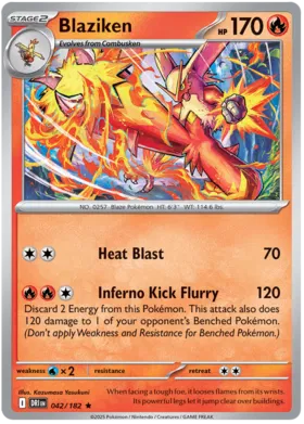 Blaziken (Holo) (042/182)