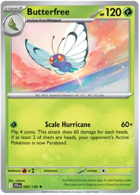 Butterfree (Holo) (003/159)