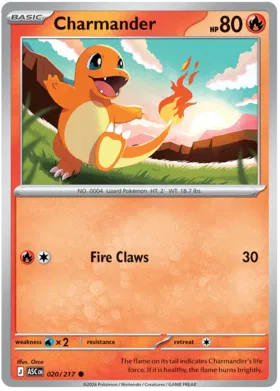 Charmander (020/217)