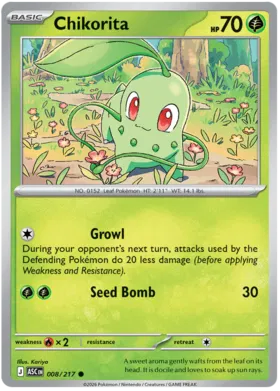 Chikorita (008/217)