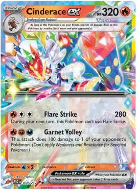 Cinderace ex (038/217)
