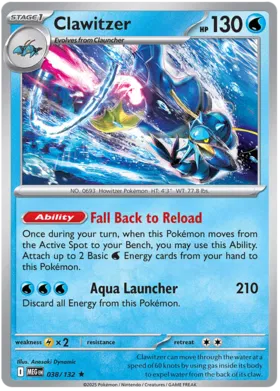 Clawitzer (Holo) (038/132)