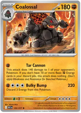 Coalossal (120/217) (Holo)