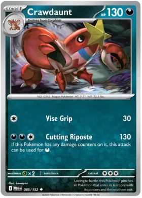 Crawdaunt (085/132)