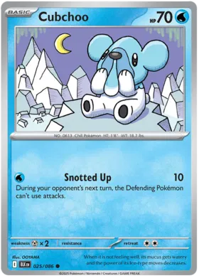 Cubchoo (025/086)
