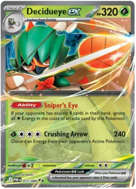 Decidueye ex (012/088)