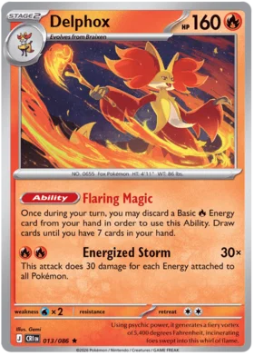 Delphox (Holo) (013/086)