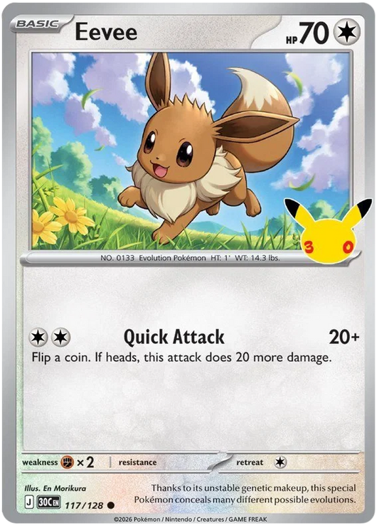 Eevee (117/128) (Holo)