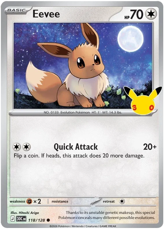 Eevee (118/128) (Holo)