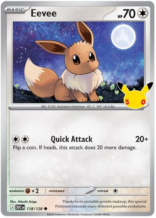 Eevee (118/128) (Holo)