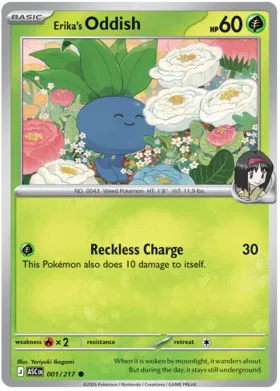 Erika's Oddish (001/217)