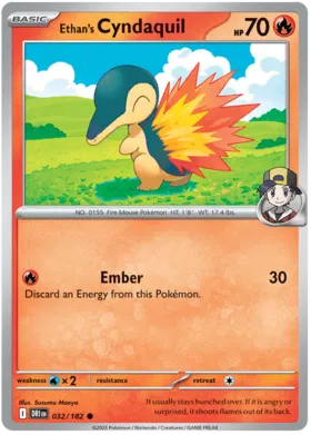 Ethan's Cyndaquil (032/182)