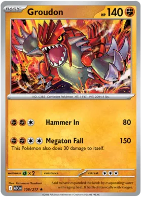 Groudon (108/217)