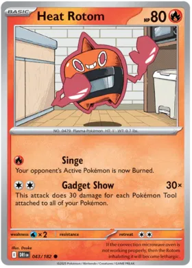Heat Rotom (043/182)