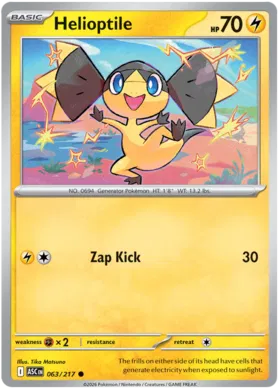 Helioptile (063/217)