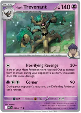 Hop's Trevenant (096/217) (Holo)