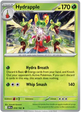 Hydrapple (Holo) (018/182)