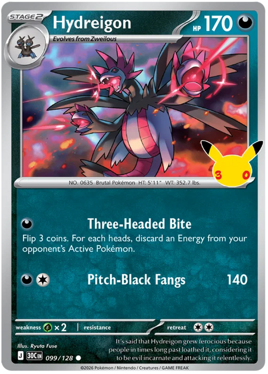Hydreigon (099/128) (Holo)