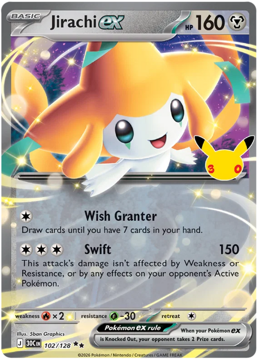 Jirachi ex (102/128)