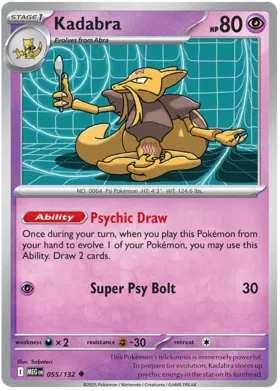 Kadabra (055/132)