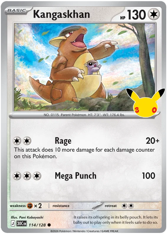 Kangaskhan (114/128) (Holo)