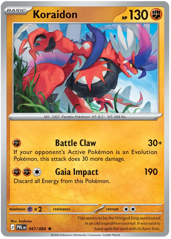Koraidon (047/084) (Holo)