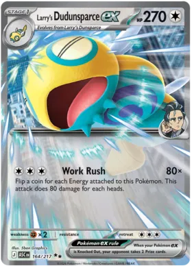 Larry's Dudunsparce ex (164/217)