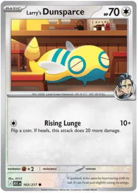 Larry's Dunsparce (163/217)