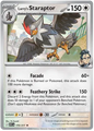 Larry's Staraptor (170/217) (Holo)